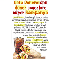 Superb Campaign for Döner Lovers by Usta Dönerci®