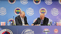 TAB Gıda Fenerbahçe futbol kulübü sponsorluk anlaşması imza töreni