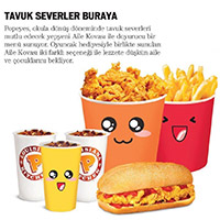 Popeyes®’tan Aile Boyu “Okula Dönüş” Hediyesi